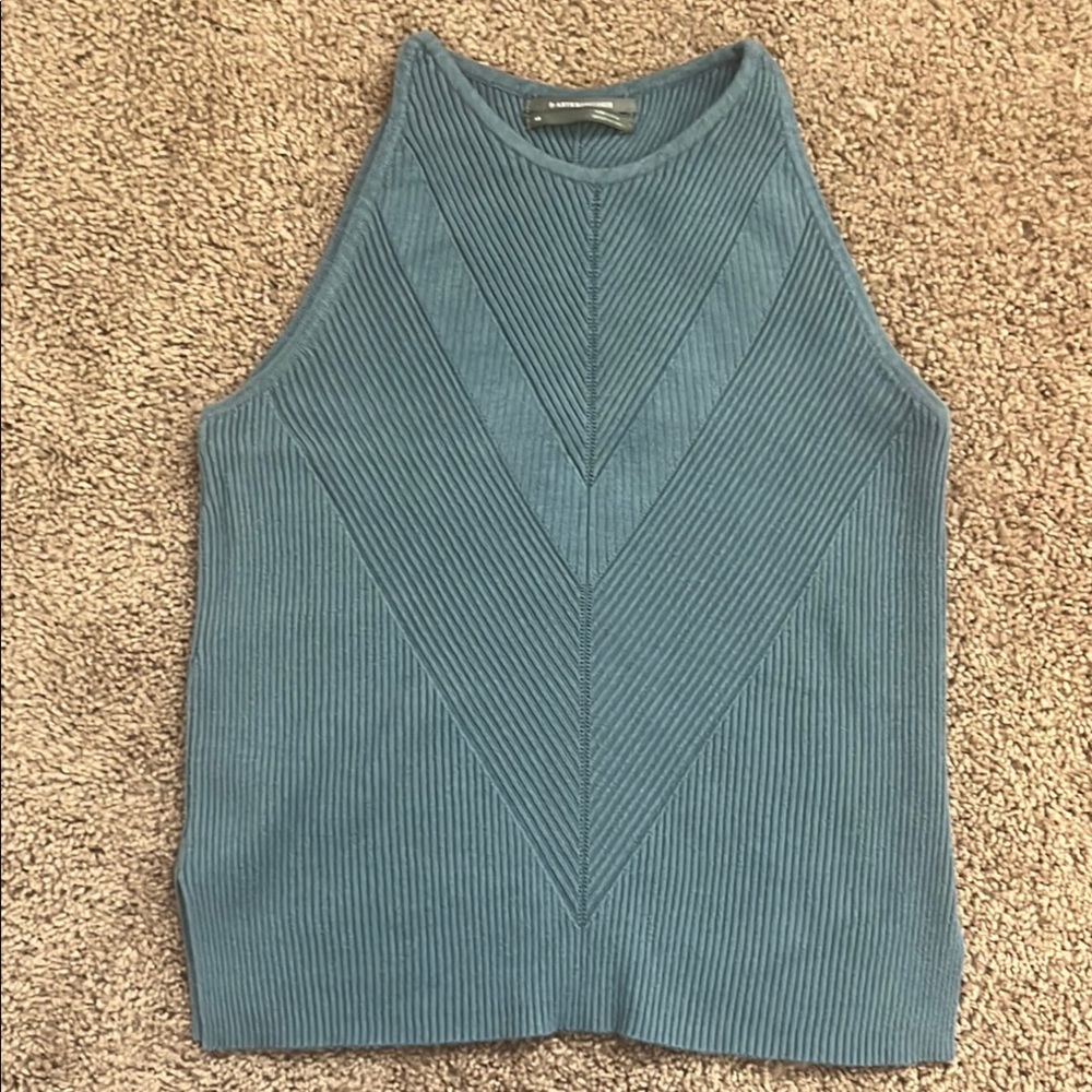 Anthropologie Ribbed Sweater Tank- XS